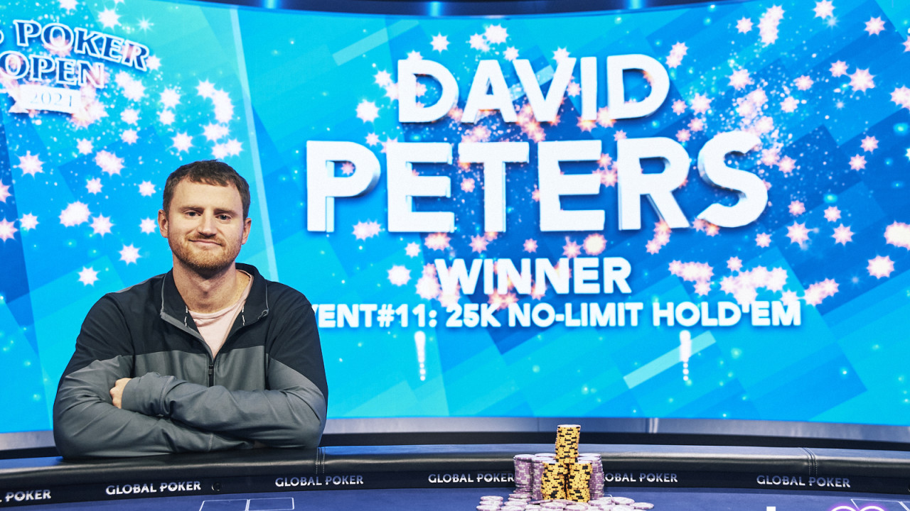 David Peters gana el $25k por 465.750 $ arrebatándole el liderato a Ali Imsirovic David Peters gana el $25k por 465.750 $ arrebatándole el liderato a Ali Imsirovic