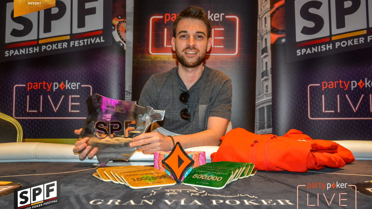 Alberto Díaz gana el Main Event del SPFn Madrid