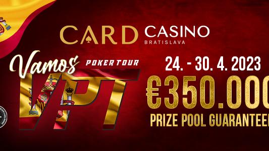 El Vamos Poker Tour vuelve a Bratislava con 350.000€ GTD El Vamos Poker Tour vuelve a Bratislava con 350.000€ GTD