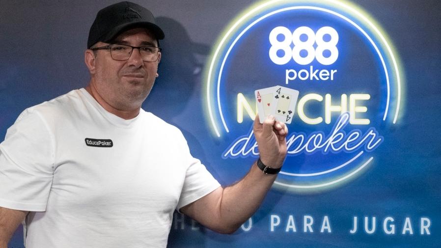 Rubén López consigue la primera victoria en la tercera edición de Noche de Poker