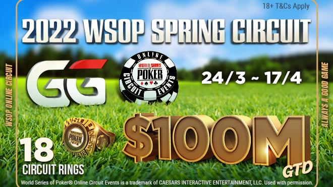 Adriá Calonge pacta el WSOPC Series: $250 Daily Classic HR por 18.546 $