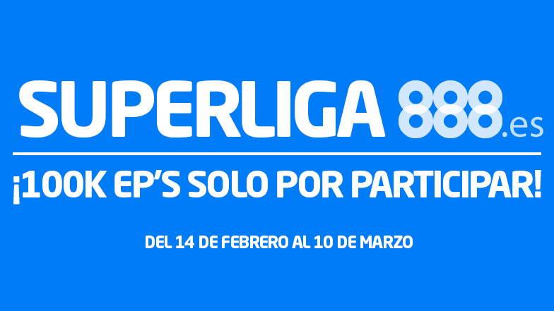 1.000.000 de EducaPuntos y una entrada al SuperStack en la nueva SuperLiga de 888