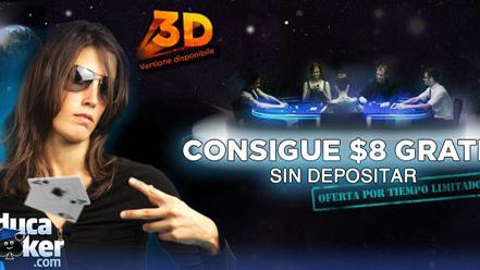 EducaPoker presenta la estrategia para las mesas ‘Push or fold’ de 888poker