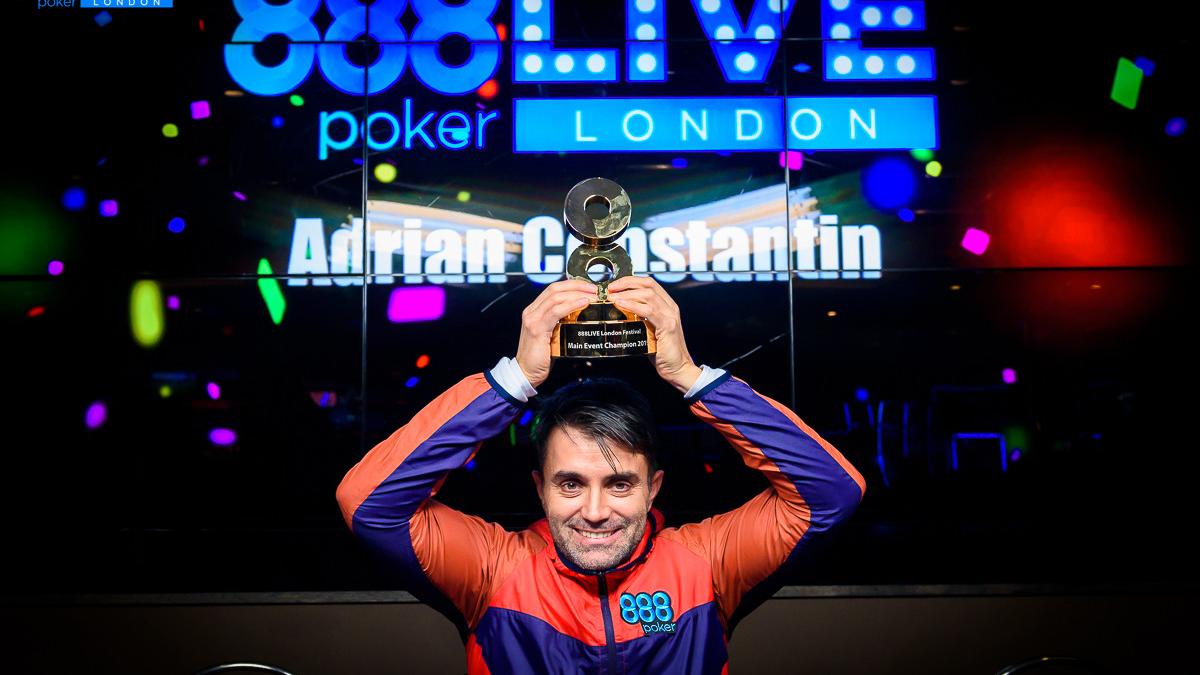 Adrian Constantin se quedó con el 888poker Live London