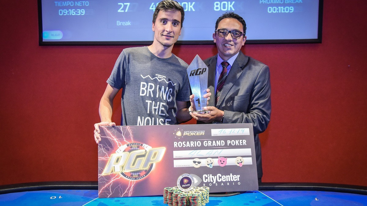 Raymundo se llevó el último Rosario Grand Poker Raymundo se llevó el último Rosario Grand Poker