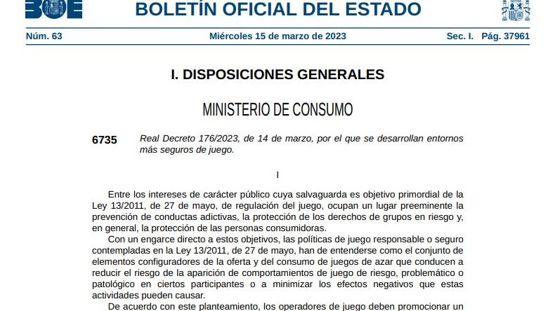 ¿Cómo afecta el Real Decreto sobre juego seguro a los jugadores de poker?