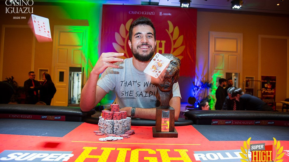 Víctor Begara se quedó con el Super High Roller de Iguazú  