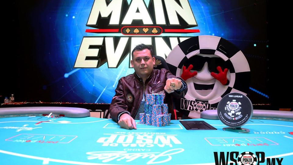 Roberto Borrego se transformó en el campeón de la WSOP-C México