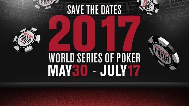 Las WSOP 2017 ya tienen fechas: del 30 de mayo al 17 de julio