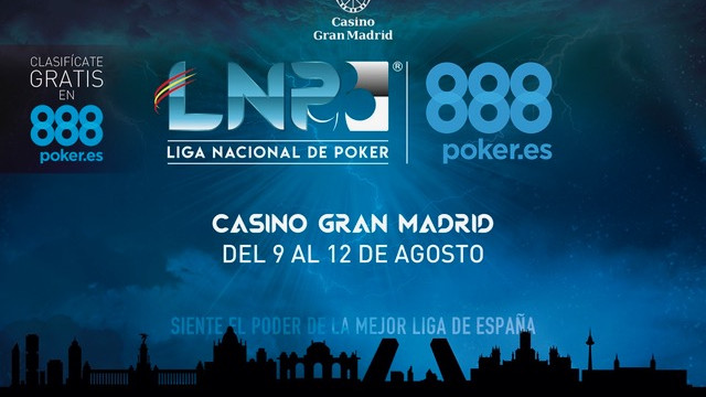 La Liga Nacional de Poker 888 vuelve a la capital este fin de semana