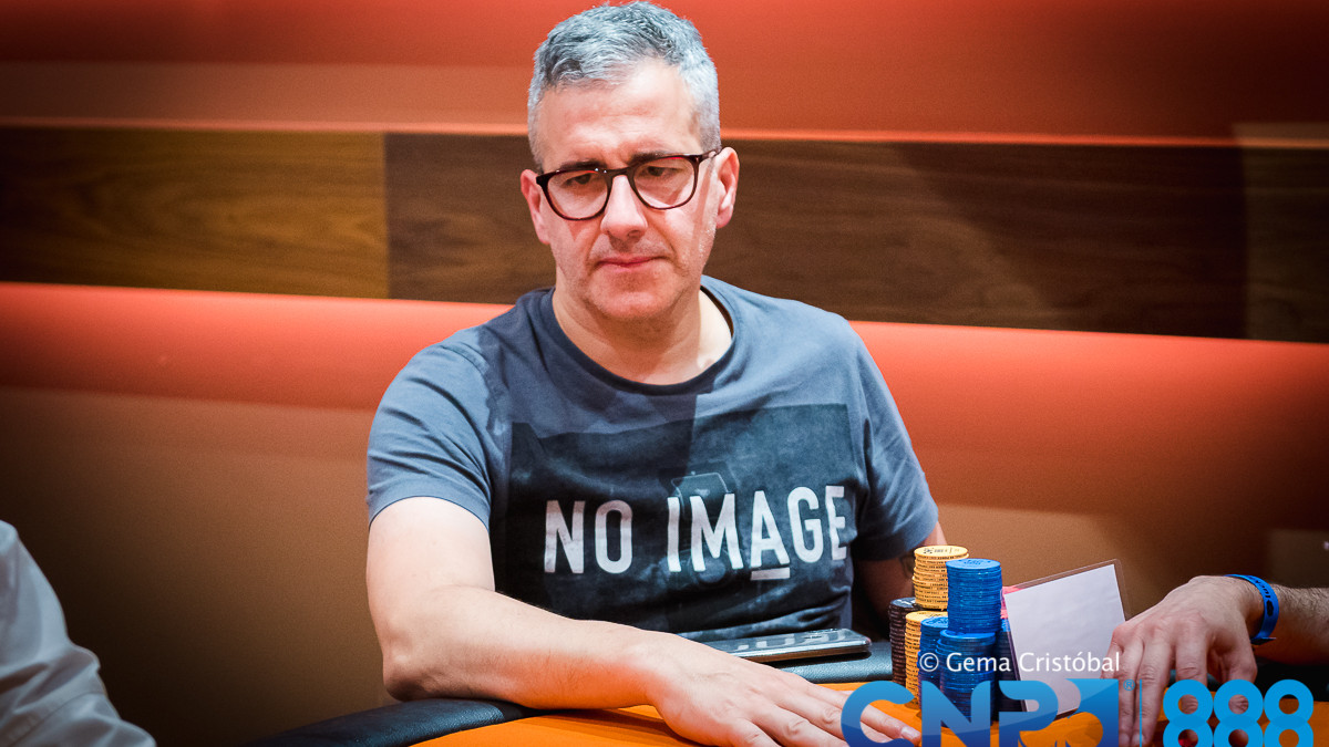 Juan Bautista Bolinaga termina el día 1B como chip leader del Main Event