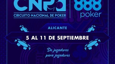 El Casino Mediterráneo de Alicante acoge una nueva etapa del CNP888