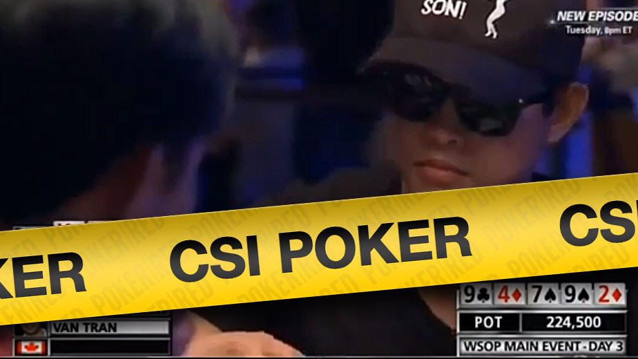 CSI Poker: Van Tran y Alcober se embriagan de televisión