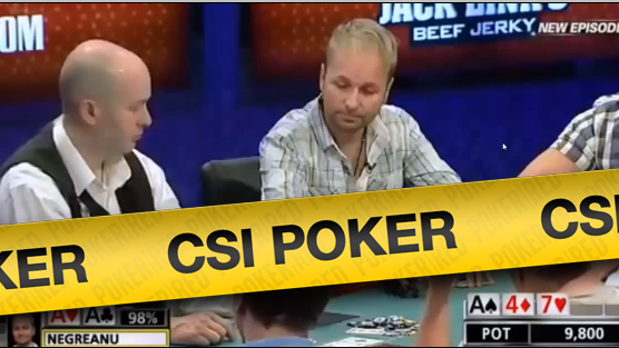 CSI Poker: Negreanu vs Ruggieri, a vueltas con el slowplay