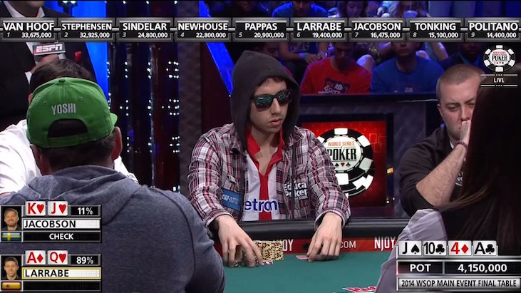 Mesa Final Main Event 2014, parte 2 Mesa Final Main Event 2014, parte 2