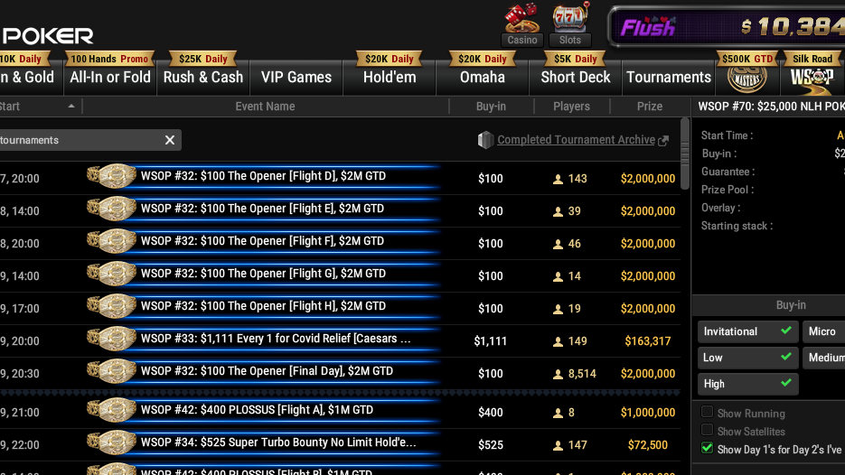 Las WSOP llegan a GGPoker y en Poker-Red vamos calentando para los streamings en directo