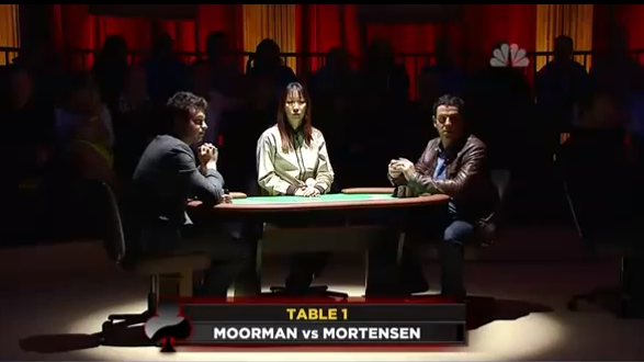 NBC Heads Up Poker Championship, episodio 3: 1/32 de final, grupo Clubs