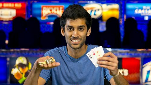 WSOP #44: Sandeep Pulusani remonta una desventaja de 8:1 para acabar llevándose el brazalete