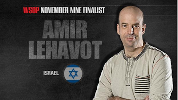 Amir Lehavot, el primer israelí de los November Nine Amir Lehavot, el primer israelí de los November Nine