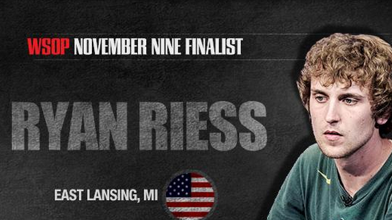 Ryan Riess, el benjamín de los November Nine