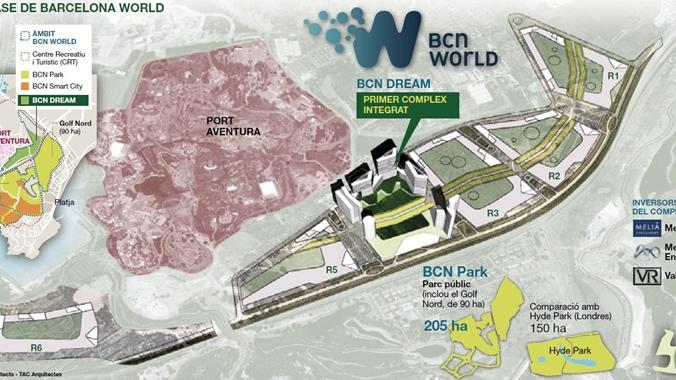 El Grup Peralada quiere tener su sitio dentro del complejo BCN World