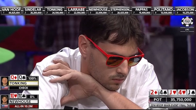 Mesa Final Main Event 2014, parte 4