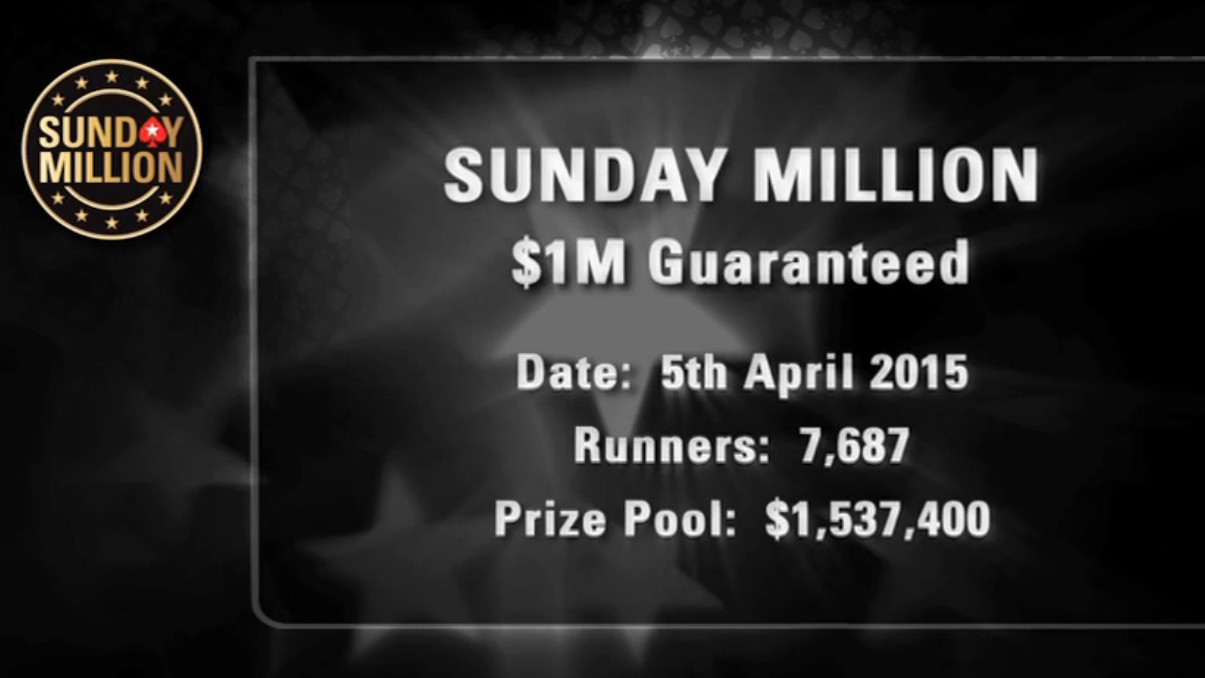 El vídeo de la tercera mesa final en el Sunday Million de “Ce$ar$pa” 