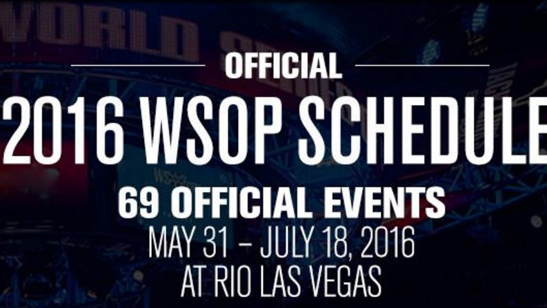 Las WSOP anuncian su calendario 2016 plagado de novedades Las WSOP anuncian su calendario 2016 plagado de novedades
