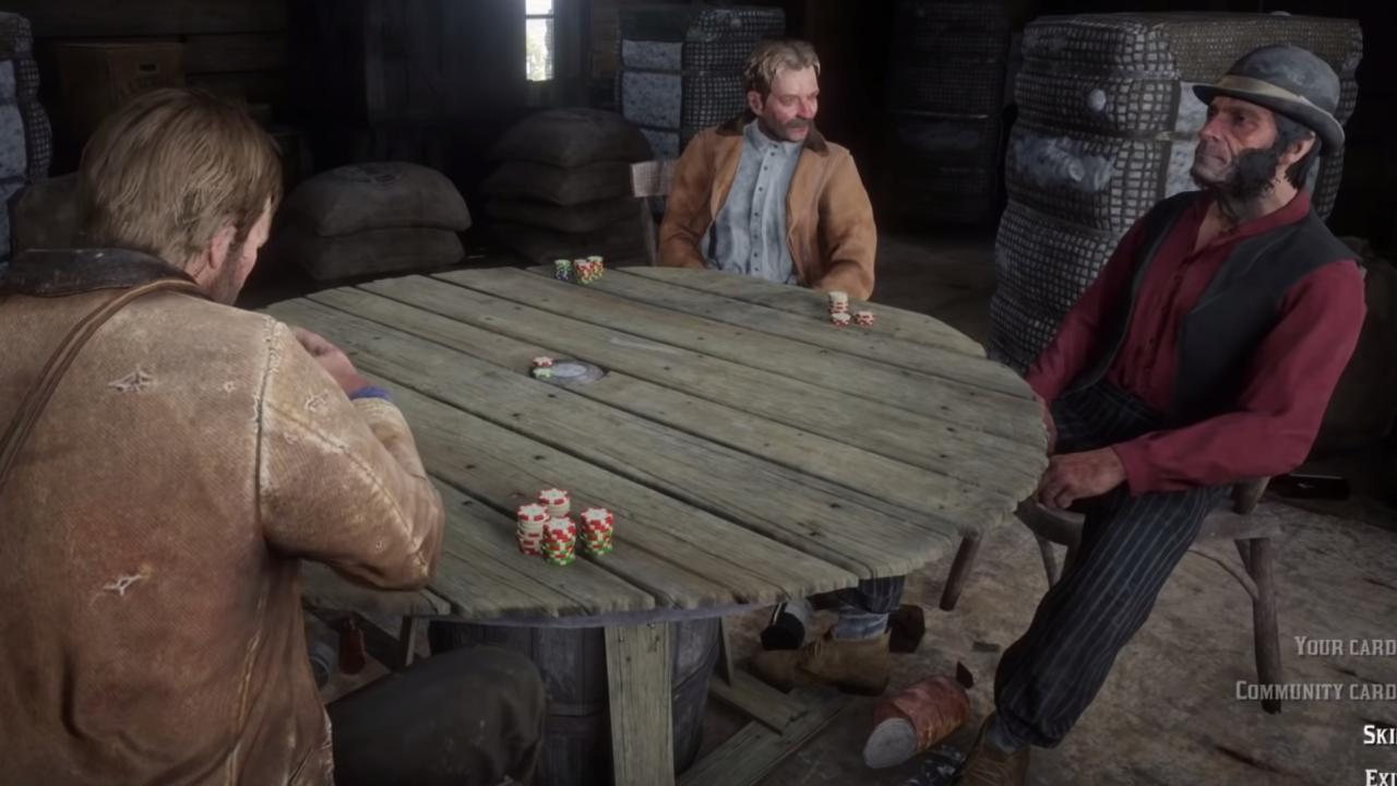 El poker se hace su sitio en el videojuego más esperado del año: Red Dead Redemption 2