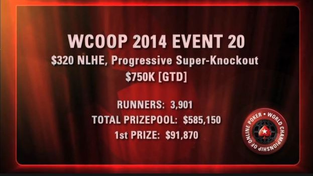 Luces españolas en el WCOOP 2014: "Turko_man"