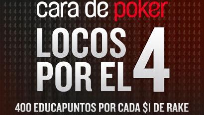 El 4 está de moda en Cara de Poker