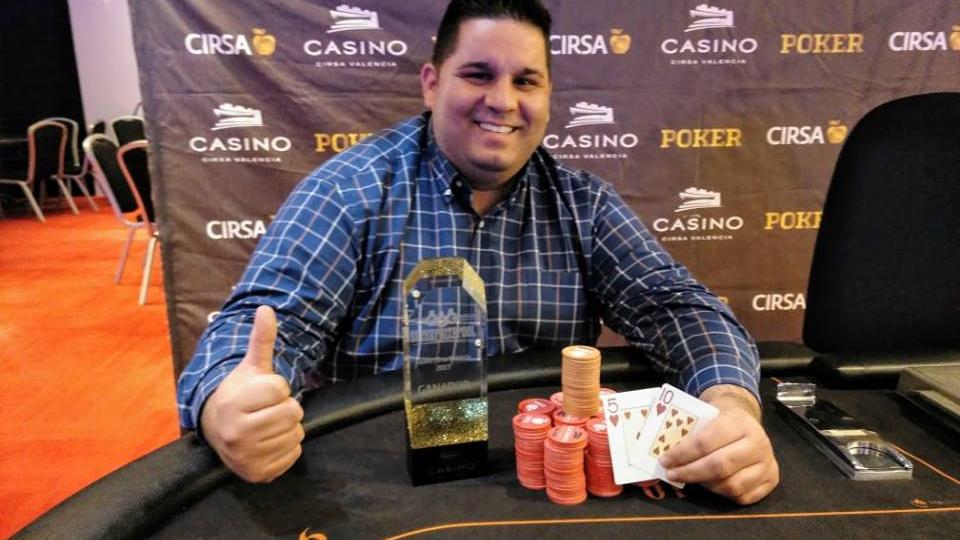 Carlos Asensio conquista el SuperPrizePool de Casino Cirsa Valencia