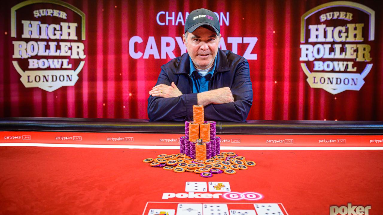 Cary Katz conquistó el Super High Roller Bowl