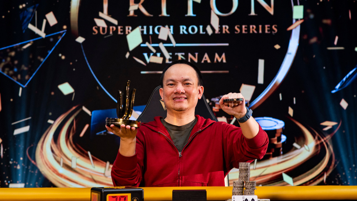 Dao Minh Phu gana el Event 6 de las Triton Vietnam por 1,6 millones de dólares