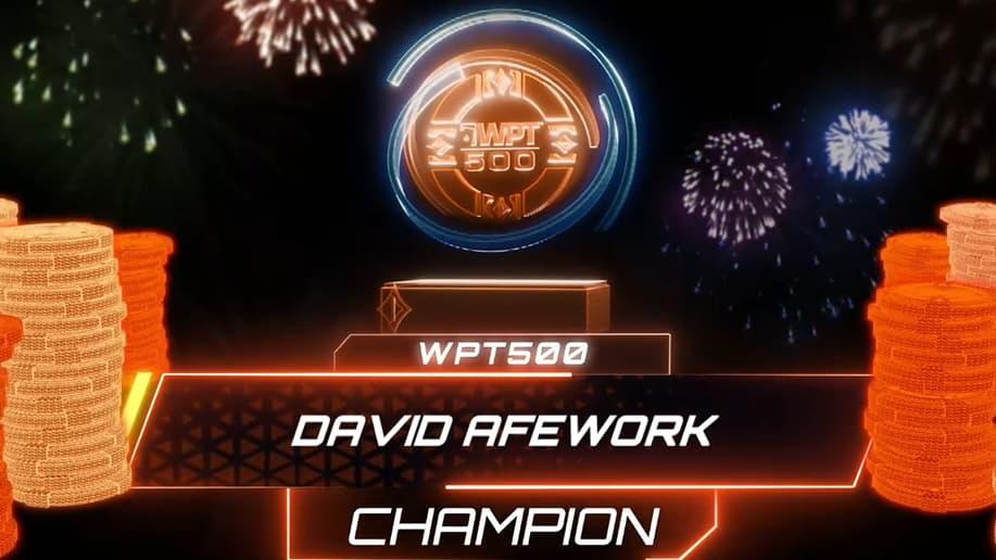 David Afework, baneado de partypoker y descalificado del WPT500