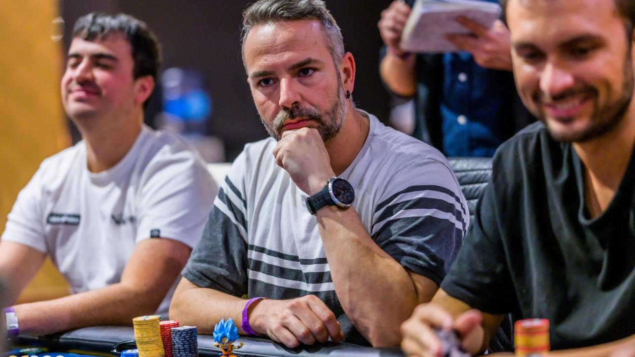 Sergio Pérez lidera el Día 1A del Evento Principal 888poker LIVE Madrid