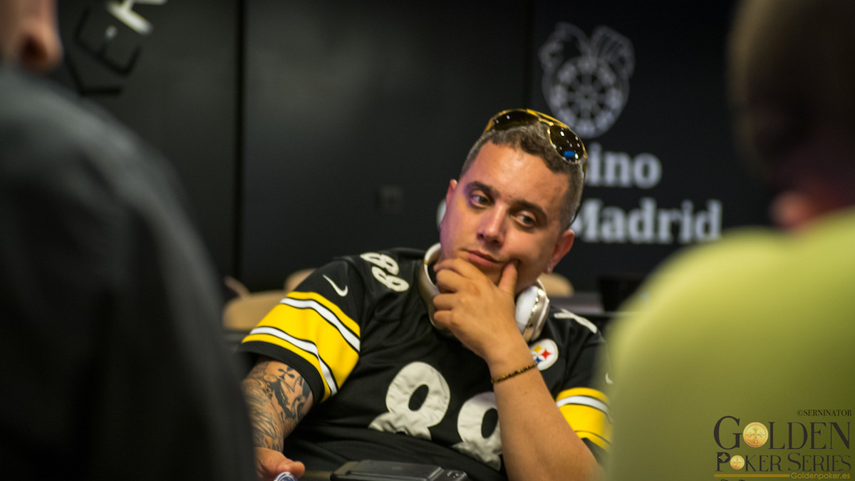 José Manuel Núñez, segundo en el High Roller y líder del día 1B José Manuel Núñez, segundo en el High Roller y líder del día 1B