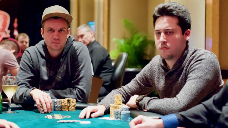 Adrián Mateos y Lánder Lijó, la cara y la cruz en el día 2 del $25k High Roller