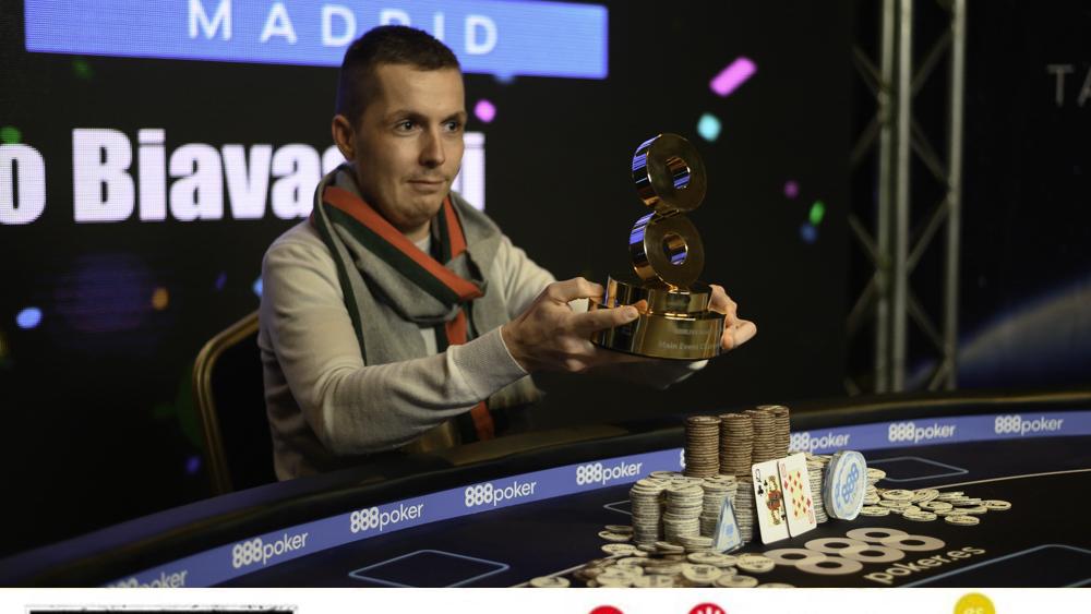 Marco Biavaschi gana el Main Event y un premio de 150.000 €