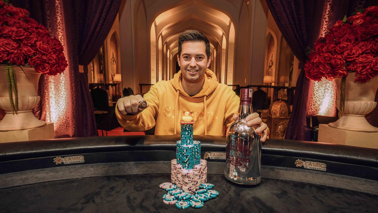 Ignacio Molina gana su primer anillo de las WSOP en Marrakech