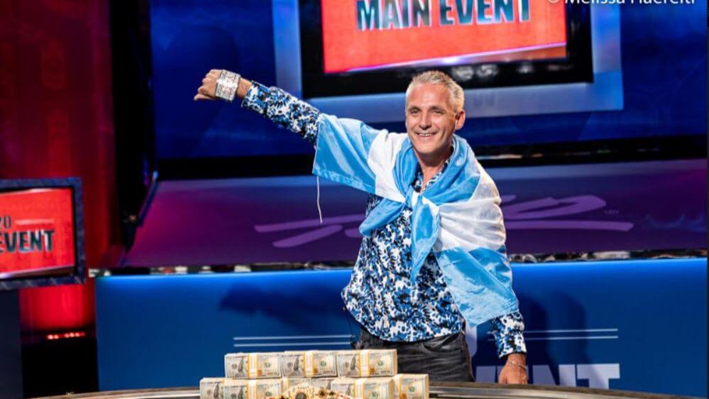 Damián Salas, campeón del Main Event WSOP 2020