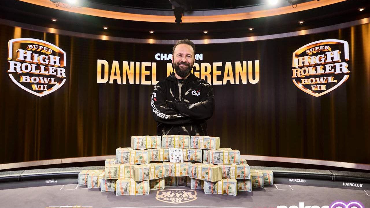 Daniel Negreanu gana la Super High Roller Bowl por 3.312.000 $