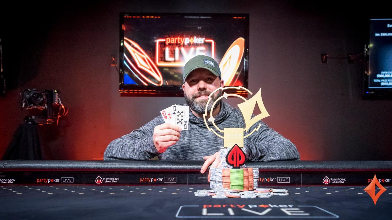 David Eldridge se lleva su trocito de overlay en el $10k High Roller del partypoker MILLIONS North America