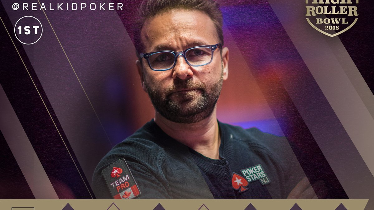 Daniel Negreanu revienta el día 1 de la Super High Roller Bowl