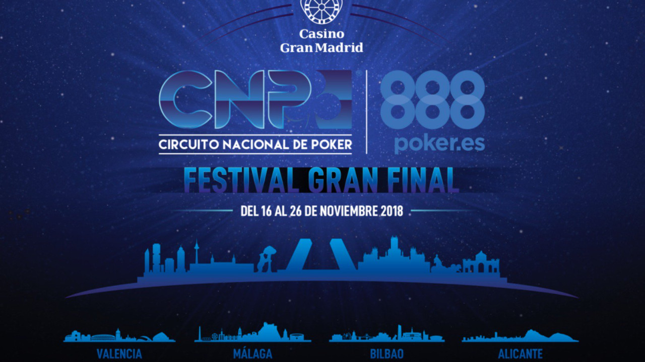 Sigue el Main Event de la Gran Final del CNP888 de Madrid que comienza hoy con Poker-Red