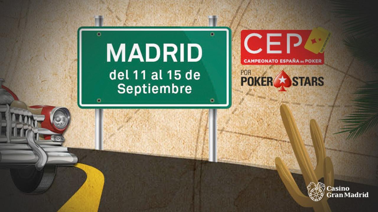 Comienza en Madrid el Main Event del Campeonato de España de Poker
