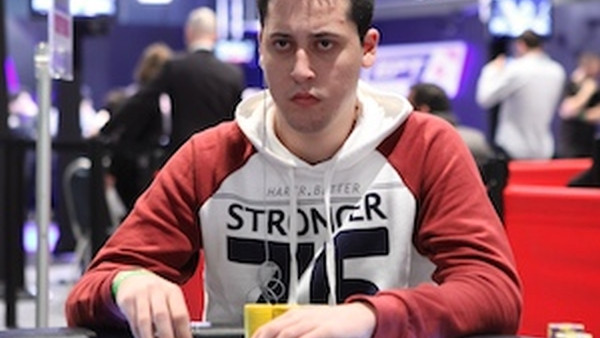 Adrián Mateos, shortstack de la final del High Roller Adrián Mateos, shortstack de la final del High Roller