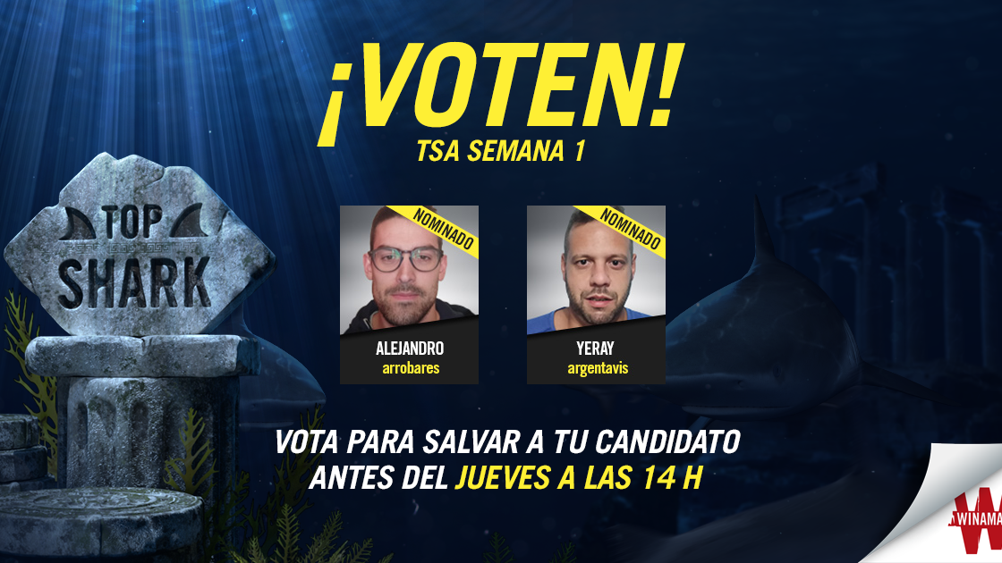 Top Shark, Semana 1: se abre la primera votación popular