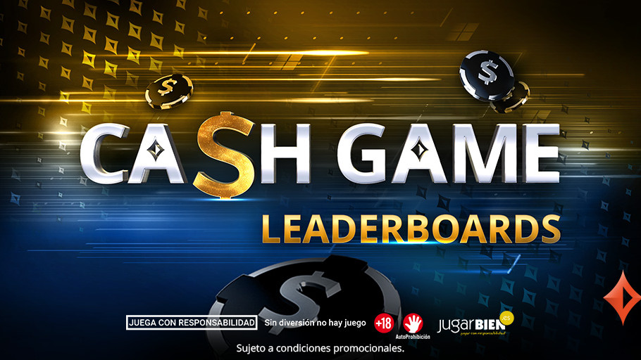 1.500€ a repartir cada día con Cash Game Leaderboards de partypoker.es