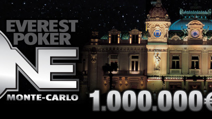 Satélites The One, el evento de Everest Poker en Montecarlo Satélites The One, el evento de Everest Poker en Montecarlo